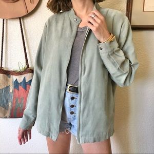 Vintage 90s Suede Like Jacket